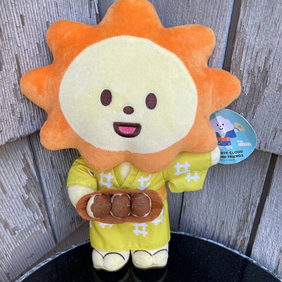 Mr White Cloud and Friends Sunny Popmart Plush Tags Fluffyhouse - Picture 2 of 6